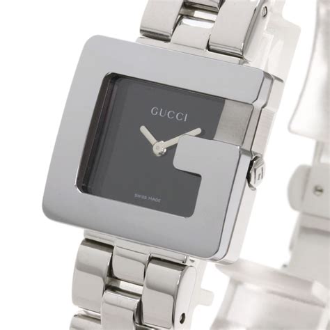 gucci square dial watch|Gucci watch square face.